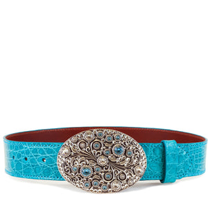 1 Miller Croc Belt: Women's Accessories, Belts